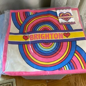 Brighton Love to be bold rainbow bright coat